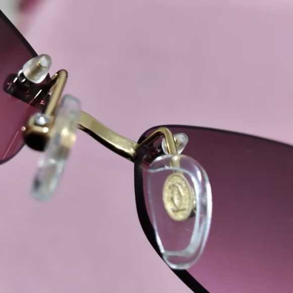 Cartier Rimless Panther Sunglasses - Picture 3 of 15